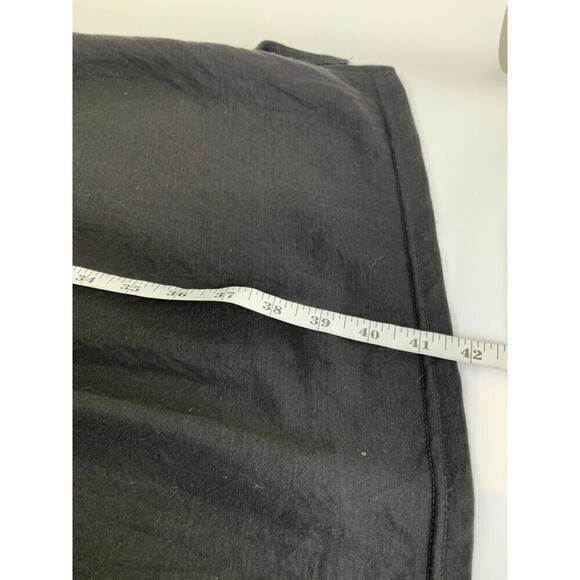 Lili Sidonio Molly Bracken Viscose Dress V-Neck Beaded Black Sleeveless Large - Picture 11 of 12